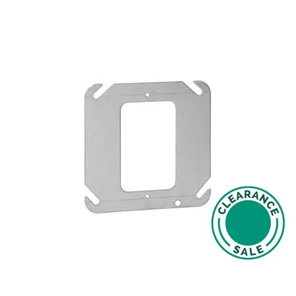 تصفية ستيل سيتي - غطاء، 4 بوصة، مربع، مسطح، 1G - 2