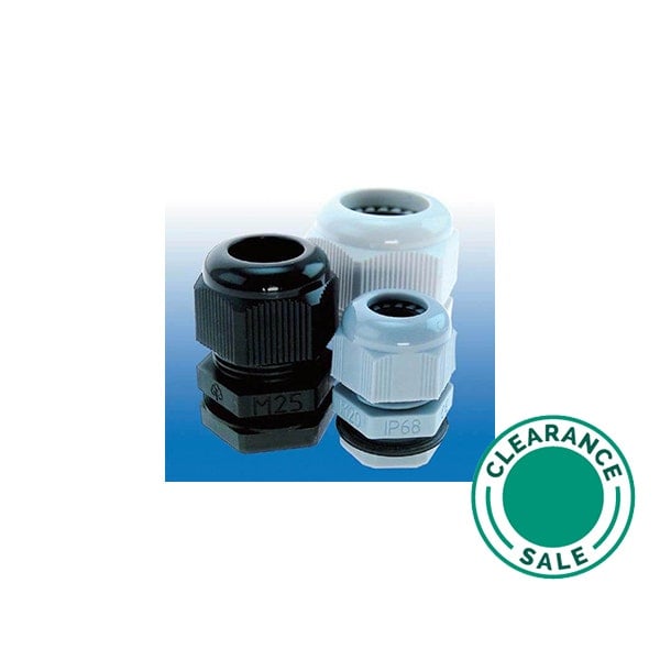 تصفية ي.ي كابل أكسسريس - وصلة الكابل، PVC، PG 21، 10-18 مم، رمادي فاتح - 2