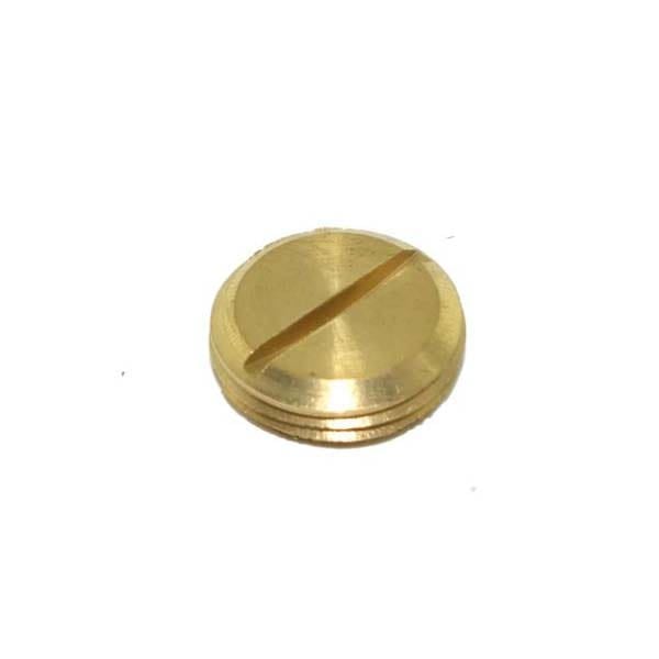ITCC - Stopping Plug, Slotted Head, Brass, 25mm - 2