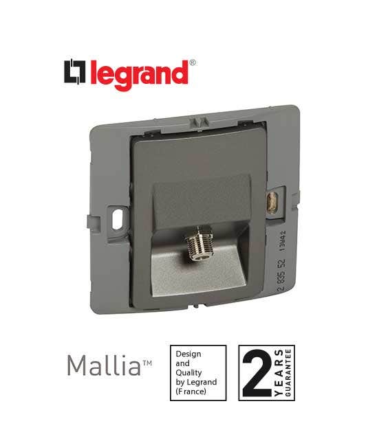 ليجراند - فيش تلفزيون ماليا - فضي غامق - 2