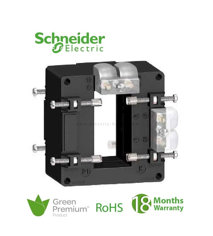 SCHNEIDER - Current Transformer Tropicalised 600 5 Double Output For Bars 32x65 - 2