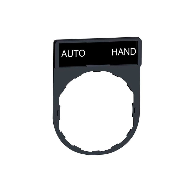 SCHNEIDER - Legend Holder 30 x 40mm With Legend 8 x 27mm With Marking Auto-Hand - 2