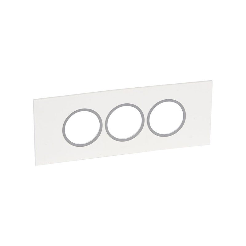 LEGRAND - Plate Arteor, BS, Round, 6 Modules, White - 2