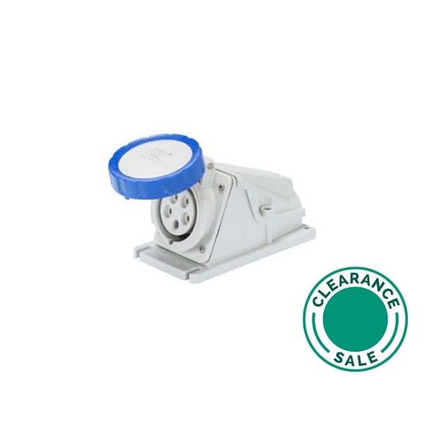 تصفية جويس - مقبس، 16 أمبير، 3P+N+E، 220 فولت، زاوية 90 درجة، سطحي، IP67 - 2