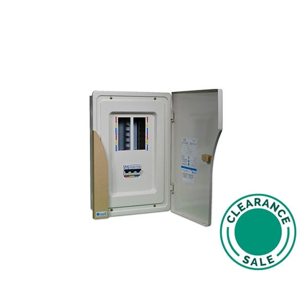 تصفية الفنار - لوحة توزيع كهرباء، 30 فتحة، رئيسية MCB 100A، 3 مراحل، إليترا Raysan، بيج - 2