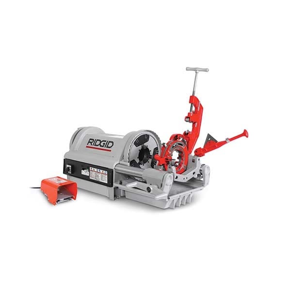 ريدجيد - ماكينة لولبة - 1224 - 1/4"-4" NPT - 120 فولت - 2