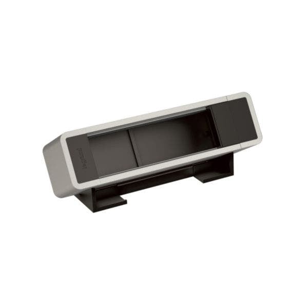 LEGRAND - Incara On-Desk Extension, Empty, 6 Modules, Aluminum-Black - 2