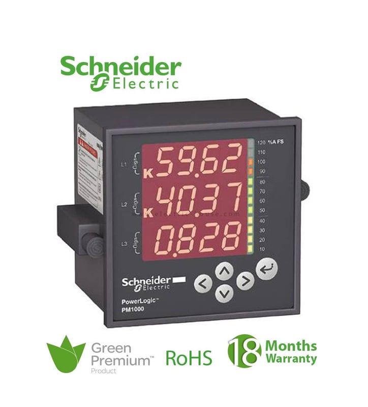 SCHNEIDER - Pm1200 Power Meter With Energy And Demand, With Communication - 2