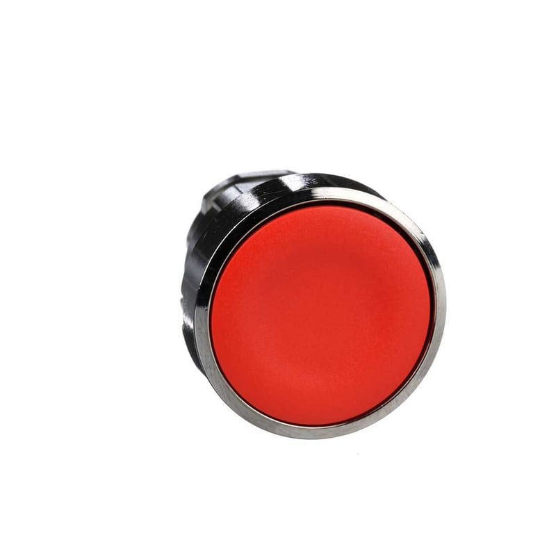 SCHNEIDER - Red Flush Pushbutton Head ˜22 Spring Return Unmarked - 2