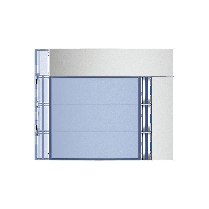 LEGRAND - Cover Plate BTicino, Sfera New, for 3 Pushbuttons on Single Column, Allmetal - 2