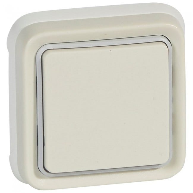 LEGRAND - Switch Plexo IP55, 2-Way, 10 AX, 250 V~, Flush Mounting, White - 3