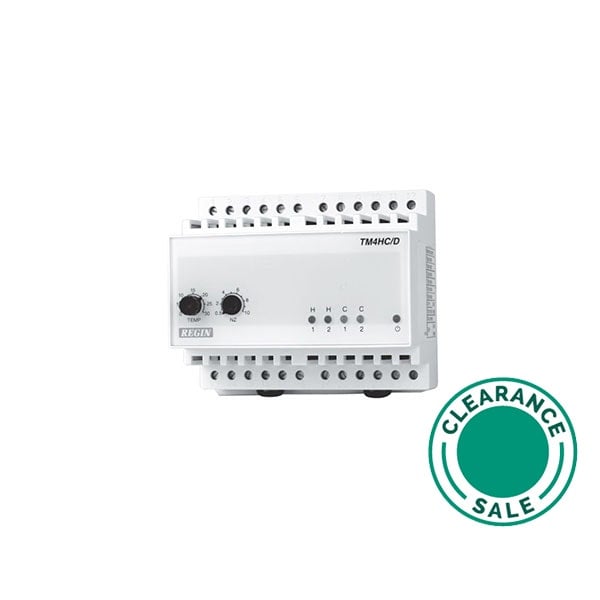 CLEARANCE REGIN - Electronic Thermostat, 2-Stage Heating, 2-Stage Cooling, 5A, 250 VAC - 2