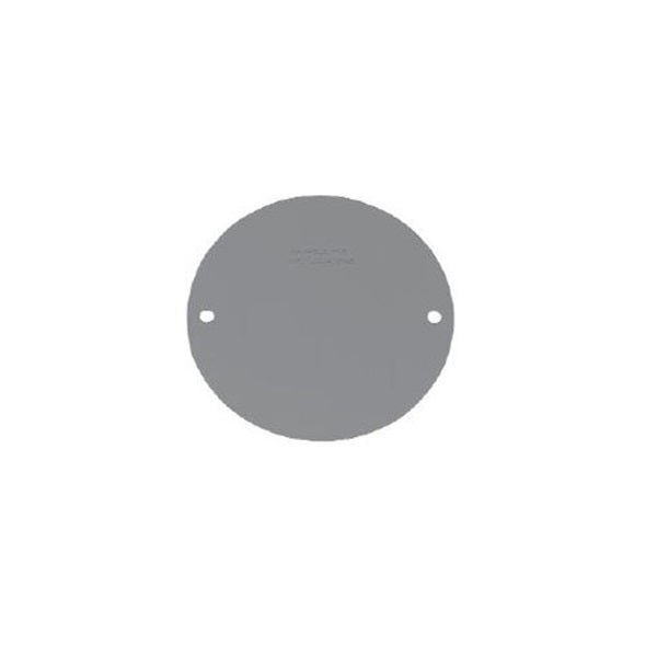 CROUSE HINDS - Cover Water Proof Blank Round, Grey - 2