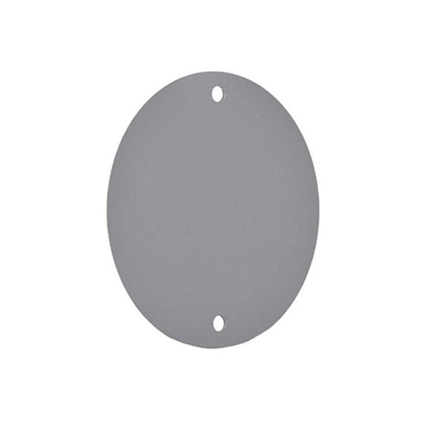 ITCC - Blank Cover, Waterproof, Round, Grey - 2