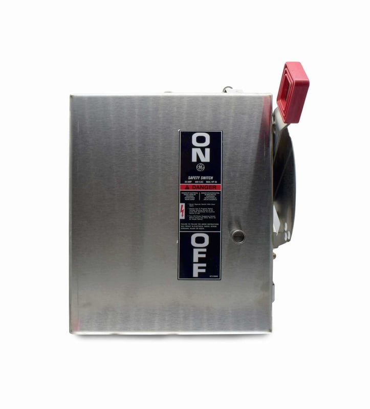 GENERAL ELECTRIC - Safety Switch, Non-Fusible Heavy Duty 3 Poles 60A, 600V Nema 4/4x, Stainless - 2