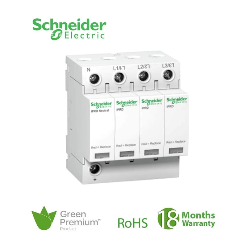 SCHNEIDER - IPRD 65R 65Ka 340V 3 Pole + N W/ Report Surge - 2
