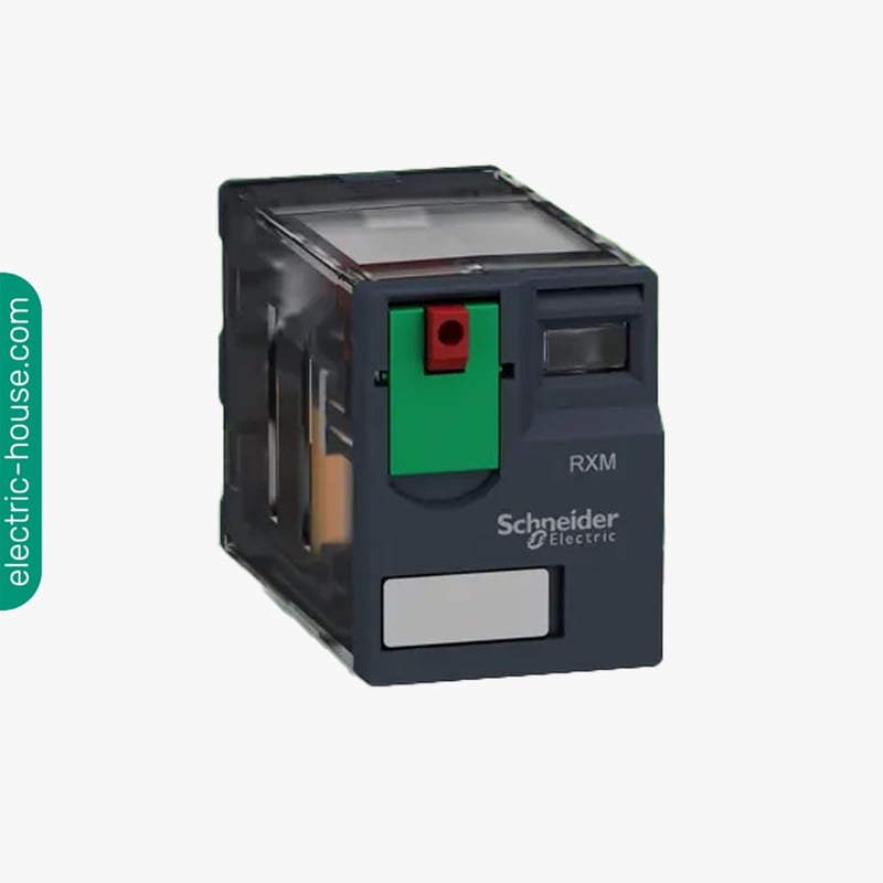 SCHNEIDER - Miniature Plug-In Relay, Zelio RXM 4 C/O 230 V AC 6 A - 2