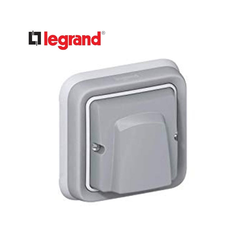LEGRAND - Cable Outlet w/ Cable Grip, IP55 Ik08, Gray - 2
