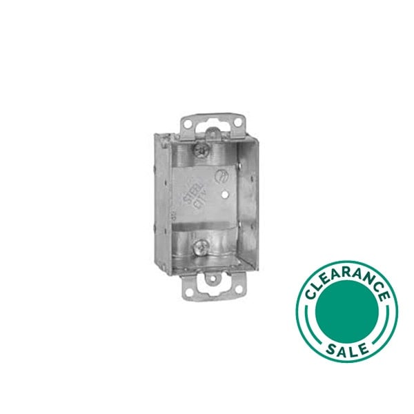 تصفية ستيل سيتي - صندوق التبديل، 3x2x1-1/2، 7 بوصة مكعبة - 2