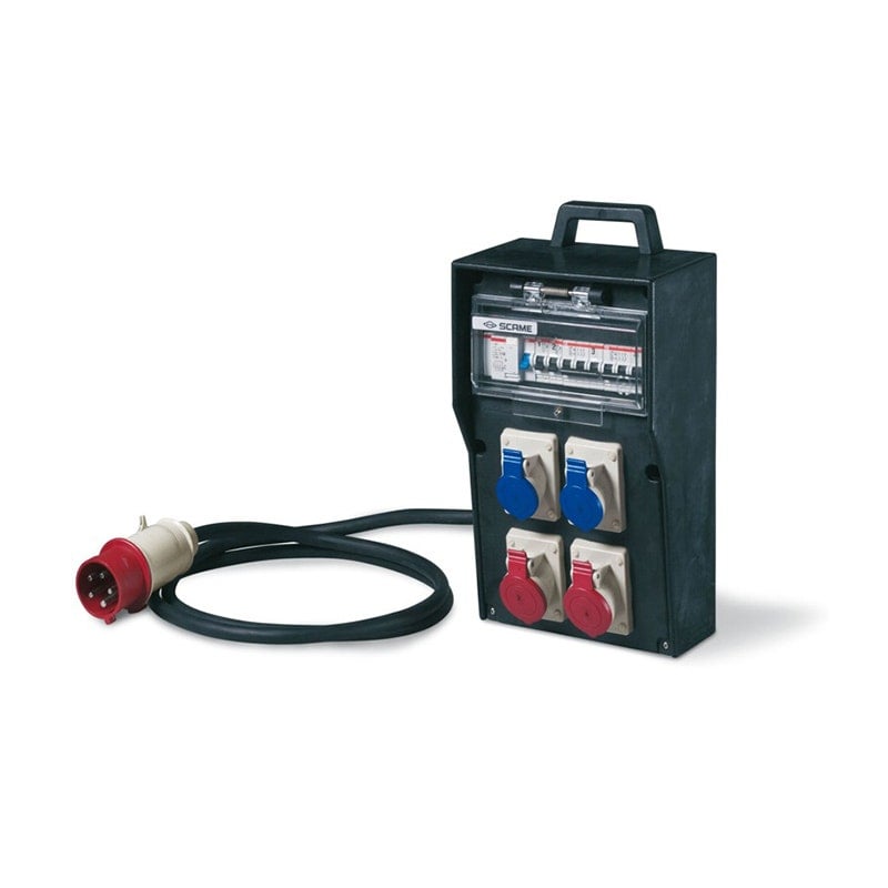 سكامي - تجميع توزيع، IP44، 3P + N + E، 32A، 400V - 2