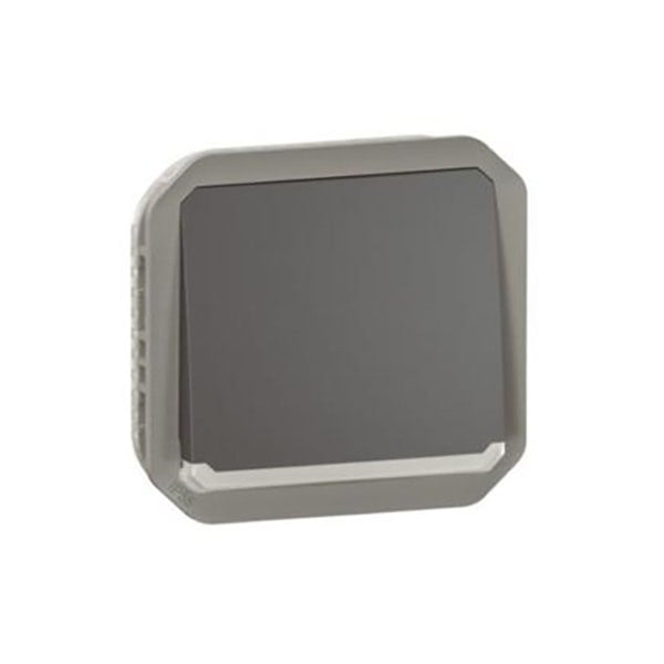 LEGRAND - Push-Button Plexo, IP55, N/O Contact + Locator, 10A, Mechanism, Anthracite - 3