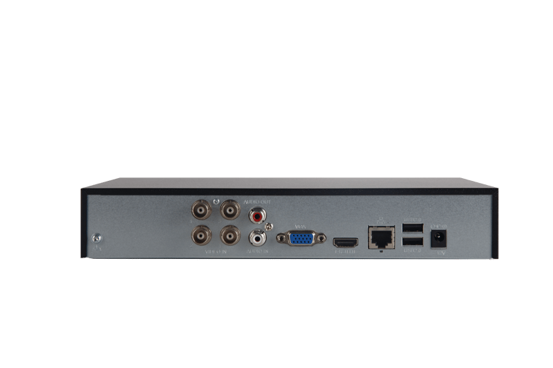 يونيفيو - جهاز تسجيل هايبرد (شبكي و انالوج) 4 قنوات، يدعم العرض الى 5MP ، عدد 1 منفذ هارديسك - 2
