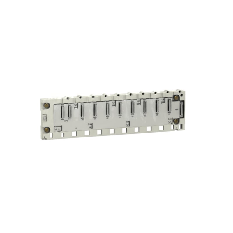 SCHNEIDER - Rack M340, 8 Slots, Panel, Plate Or Din Rail Mounting - 2