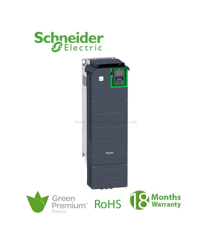 SCHNEIDER - Variable Speed Drive ATV630, 55Kw/75Hp, 380-480V, IP21/Ul Type 1 - 2