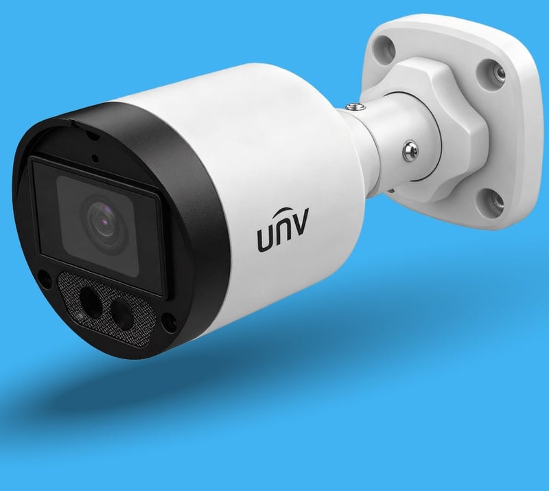 يونيفيو - كاميرا أنالوج ثابتة 5 ميجابكسل مع IR HD من LightHunter - 3