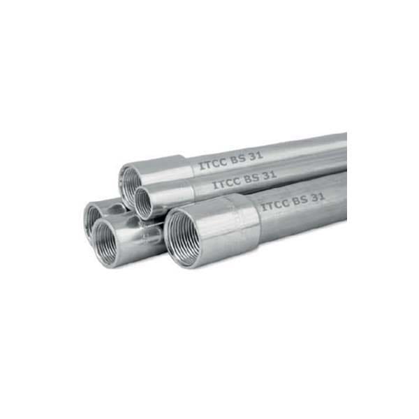  أي تي سي سي - ماسورة حديد بمواصفات البريطانية (BS 31) - الفئة 4 - مقاس 1/2-1 بوصة - طول 3 أمتار - 2