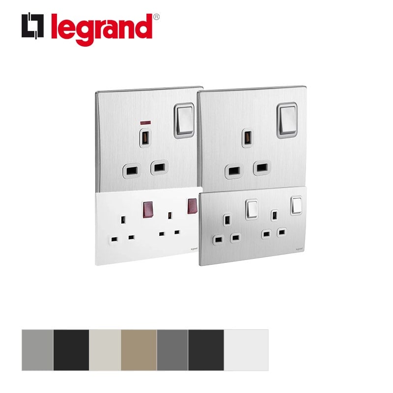 MALLIA SENSES - British Standard Double Pole Socket Outlets 13A - 4