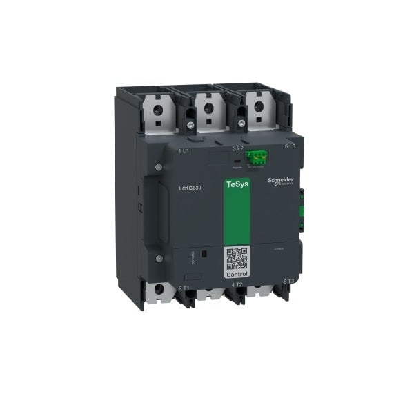 SCHNEIDER - High Power Contactor - 3 pole (3NO) - AC-3 <=440V 630A - 100…250V Wide Band AC/DC Coil - 2