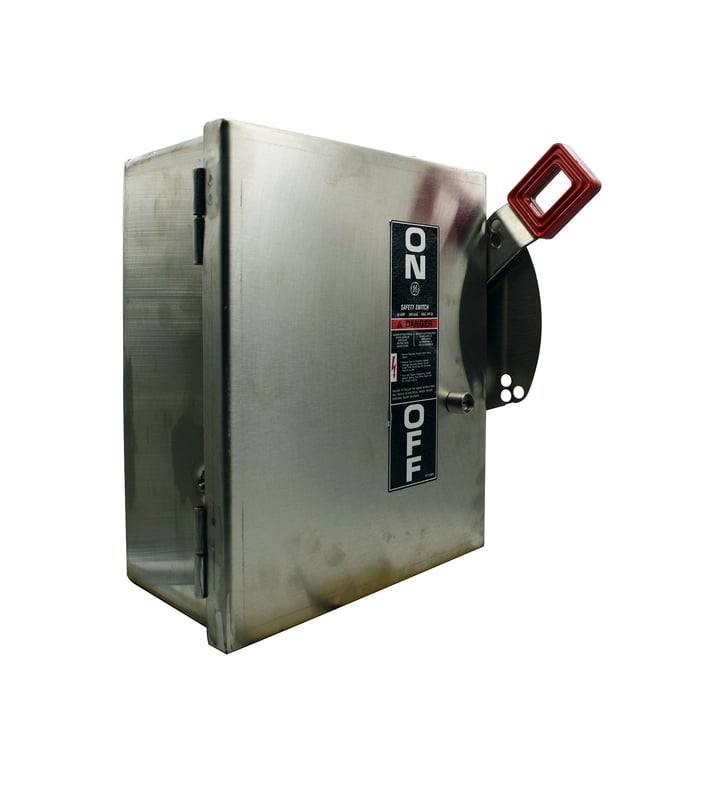 GENERAL ELECTRIC - Safety Switch, Non-Fusible, 3 Poles 200A, 240V Nema 3R - 2