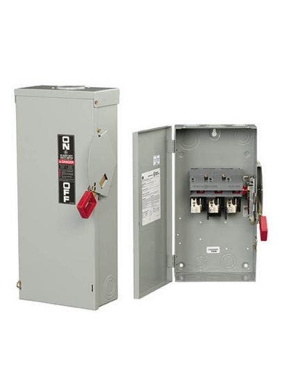GENERAL ELECTRIC - Safety Switch, 60A 3P 600V Fusible, Nema 12 - 1