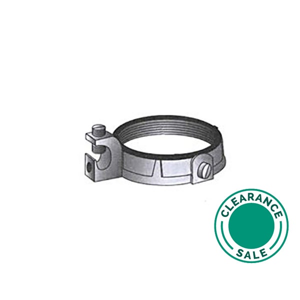 تصفية او زي جدني - جلبة أرضية معزولة، حديد طيع، 3 بوصة - 1