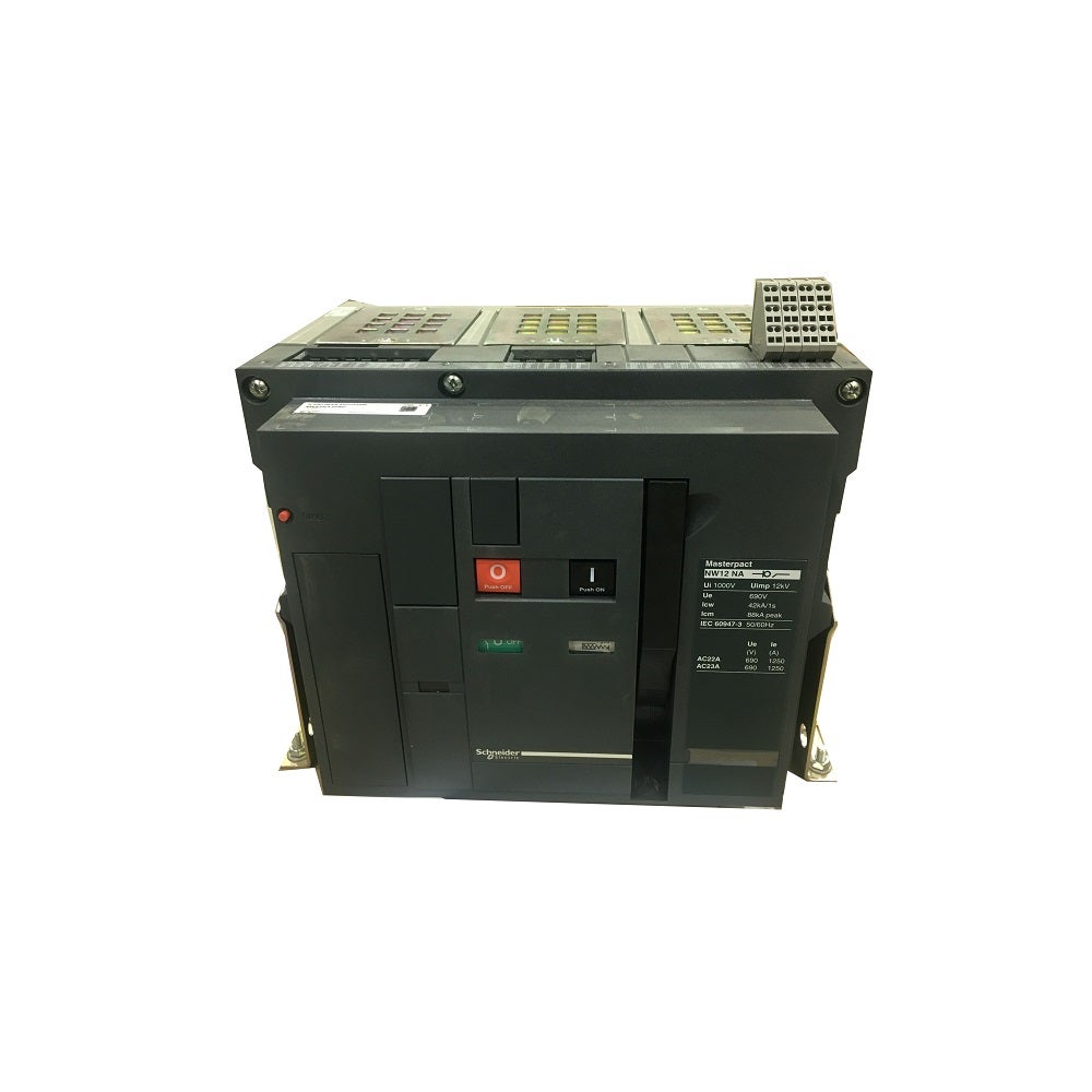 شنايدر -قاطع - MasterPact NW, 1250A, NA, ,690 V, 3 Poles, Fixed - 1