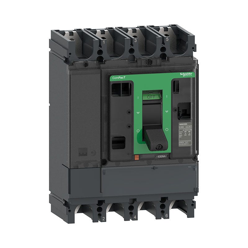 شنايدر - قاطع فصل - 630 أمبير - 4 خط - NSX630NA - 1