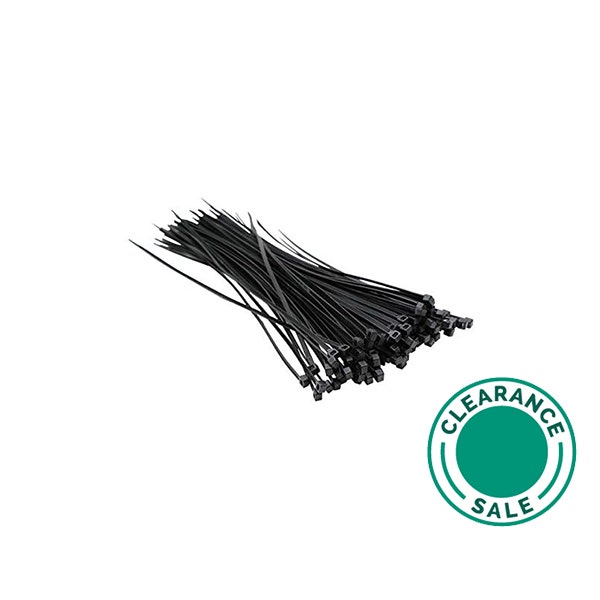تصفية ي.ي كابل أكسسريس - مربط أسلاك، أسود، 702x10 مم، 100 قطعة/باكت - 1