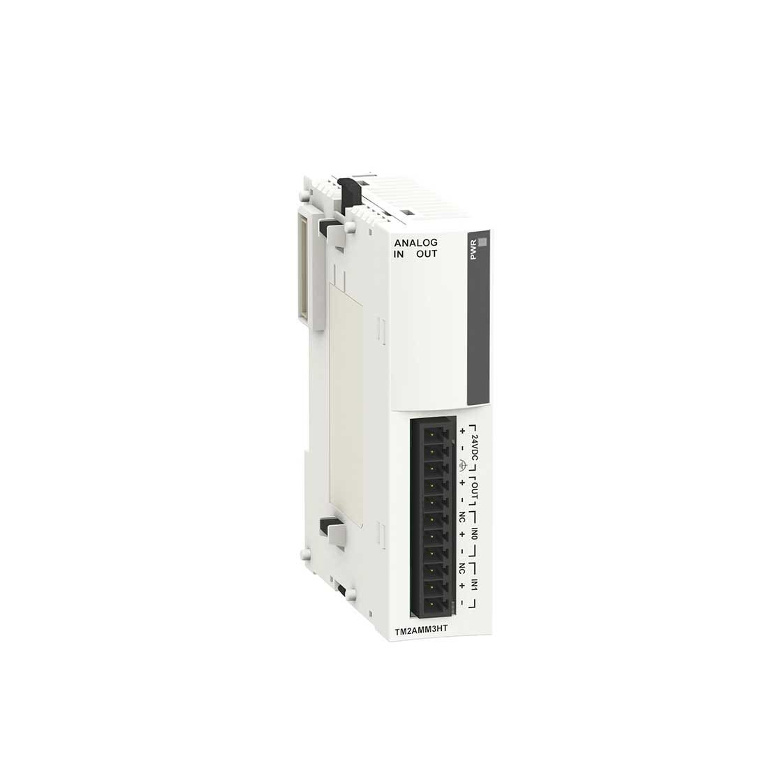 SCHNEIDER - Analog Input/Output Module M238, 2 Inputs Voltage/Current High Level, 1 Output - 1