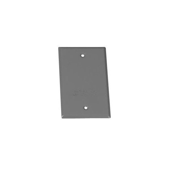 CROUSE HINDS - Blank Cover Water Proof 1G, Grey - 1