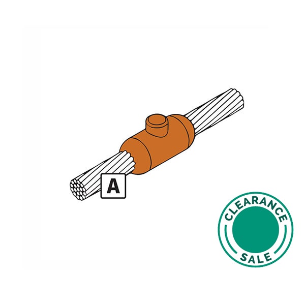 تصفية فيرس - قالب اتصال مستقيم، كابل إلى كابل، 120 مم - 1