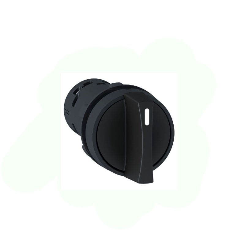 SCHNEIDER - Selector Switch 2 N/O 2-Pos Std Hndl, Black - 1
