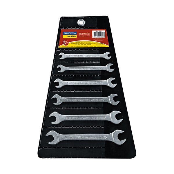 ترامونتينا - طقم مفاتيح ربط مفتوح - 6 قطع - 1