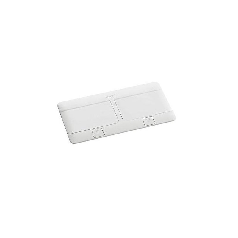 LEGRAND - 8 Module Pop-Up Floor Box, White - 1