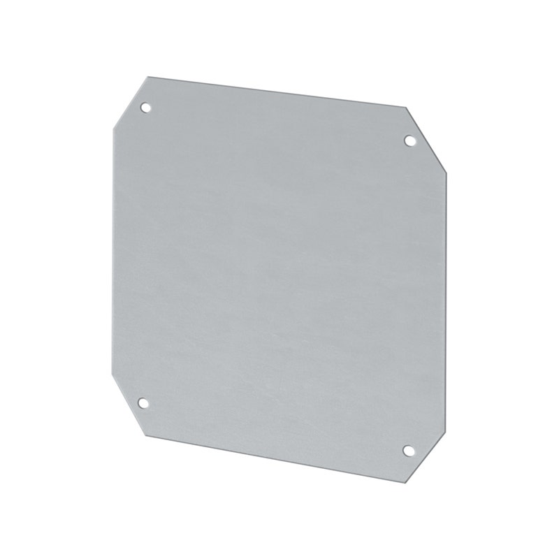 SCAME - Mounting Plate, 166x142x64mm, Zinc-Coated Steel, Grey - 1