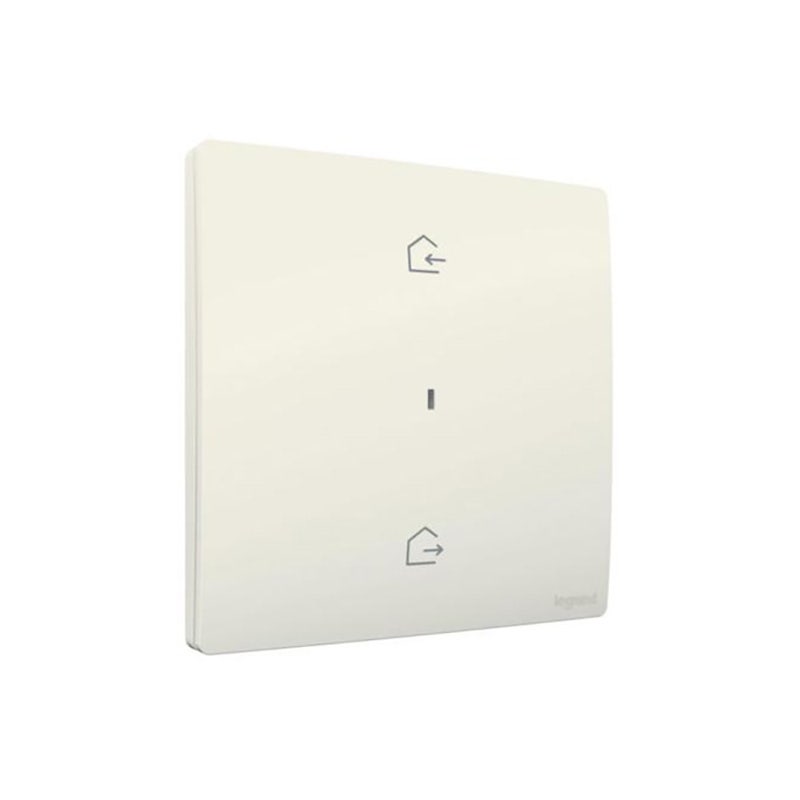 LEGRAND - Wireless Remote Master Switch Mallia Senses, Home/Away,Matt White - 1