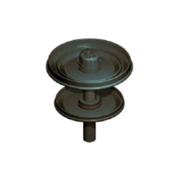 بحرة - فلنجة مزدوجة لقضيب تأريض مقاس 5/8 بوصة و 3/4 بوصة - 1