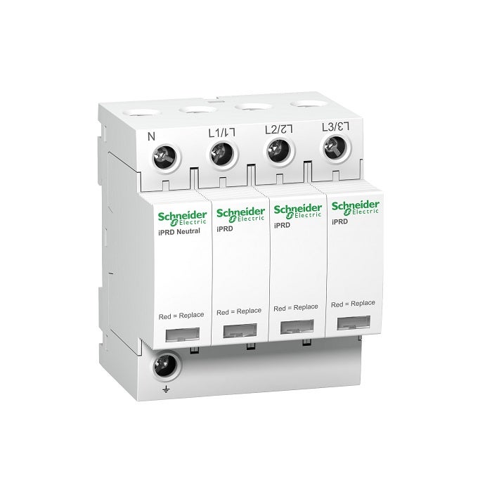 SCHNEIDER - iPRD40 Modular Surge Arrester - 3P + N - 350V - 1