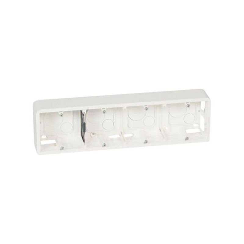 ليجراند - علبة تركيب على السطح Mosaic، 10 أو 4x2 Horizontal موديول، عمق 40mm - 1