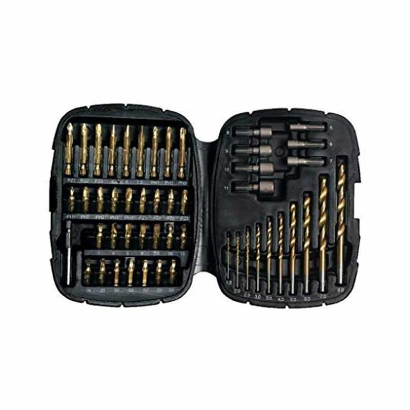 بلاك اند ديكر - طقم لقم الثقب - 50 قطعة - 1